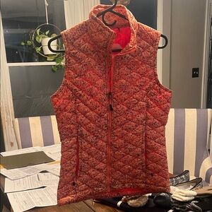 The North Face Women's Red Quilted Vest
